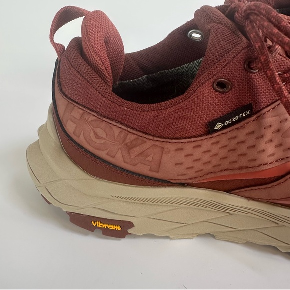 Hoka Anacapa Low Gore-Tex Womens Size 8.5 GTX Vibram Hiking Running Shoes - Picture 4 of 16